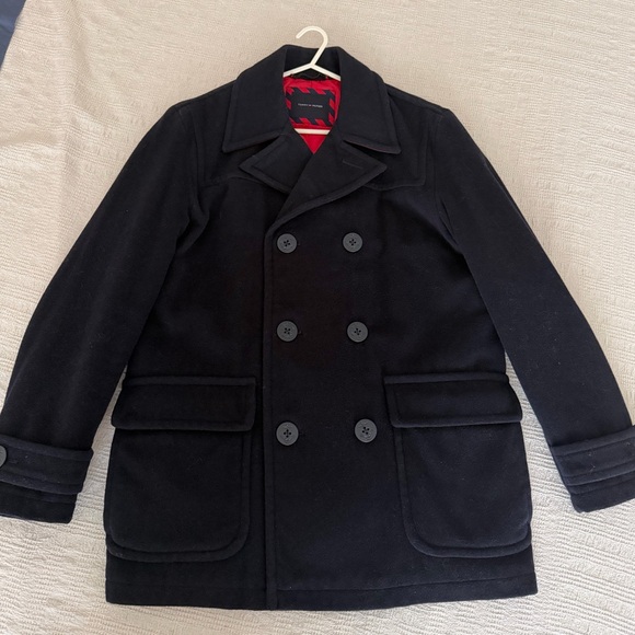 Tommy Hilfiger Navy Peacoat for Men - Picture 3 of 7